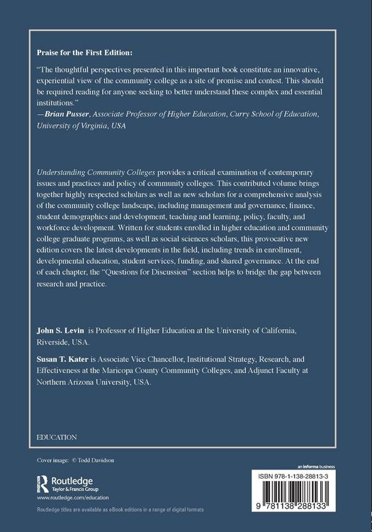 Produktbild: Understanding Community Colleges
