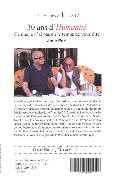 Produktbild: 30 ans d'humanite ce que je n ai