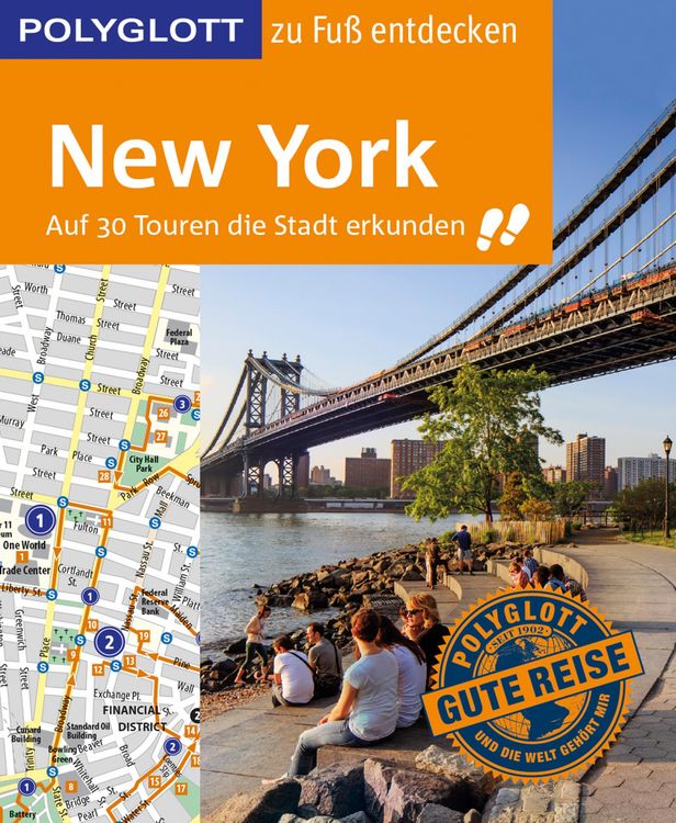 Produktbild: POLYGLOTT Reisef&uuml;hrer New York zu Fu&szlig; entdecken