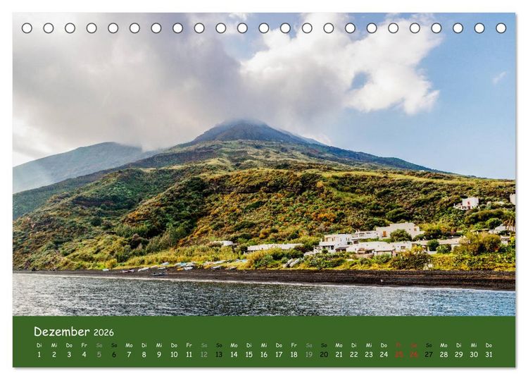Produktbild: Traumhaftes Sizilien (Tischkalender 2026 DIN A5 quer), CALVENDO Monatskalender