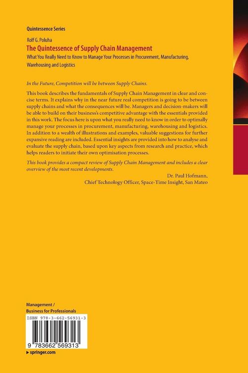 Produktbild: The Quintessence of Supply Chain Management