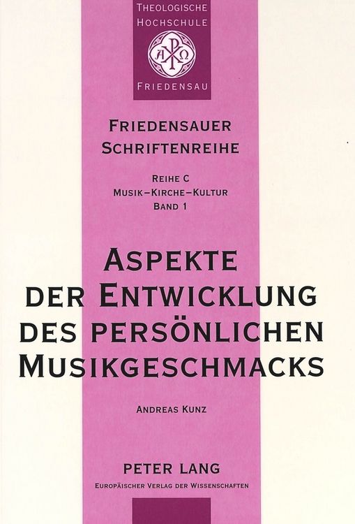 Produktbild: Aspekte der Entwicklung des pers&ouml;nlichen Musikgeschmacks