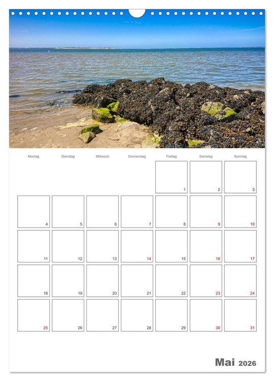 Produktbild: F&ouml;hr &hellip; verliebt in die Insel (Wandkalender 2026 DIN A3 hoch), CALVENDO Monatskalender