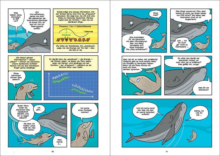 Produktbild: Superbrain-Comics - Die Geheimnisse der Wale