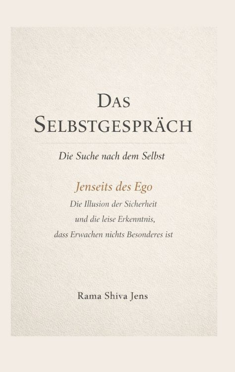 Produktbild: Das Selbstgespr&auml;ch - Die Suche nach dem Selbst