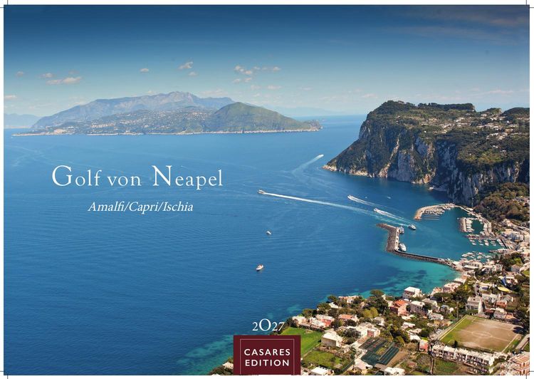 Produktbild: Golf von Neapel Kalender 2027 &ndash; Wandkalender | Fotokalender Italien 24x35 cm -. mit Capri, Ischia & Amalfi K&uuml;ste