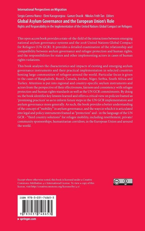 Produktbild: Global Asylum Governance and the European Union's Role