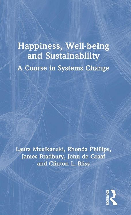 Produktbild: Happiness, Well-being and Sustainability