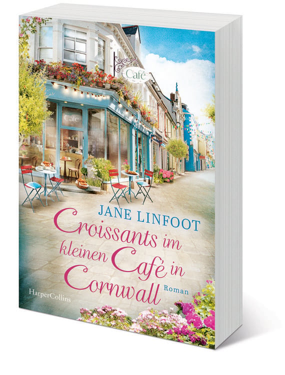 Produktbild: Croissants im kleinen Caf&eacute; in Cornwall