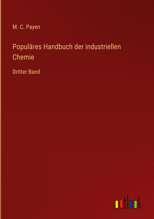 Produktbild: Popul&auml;res Handbuch der industriellen Chemie