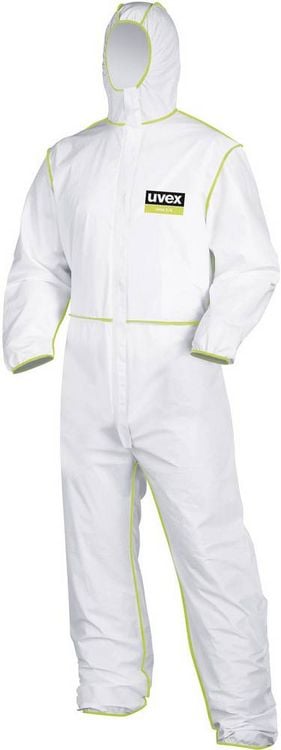 Produktbild: uvex 9871012 Einwegschutzanzug 5/6 comfort Kleider-Gr&ouml;&szlig;e: XL Wei&szlig;