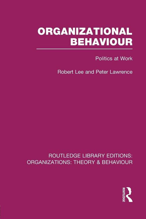Produktbild: Organizational Behaviour (RLE