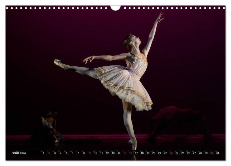 Produktbild: Vaganova, ballet imp&eacute;rial (Calendrier mural 2026 DIN A3 vertical), CALVENDO calendrier mensuel