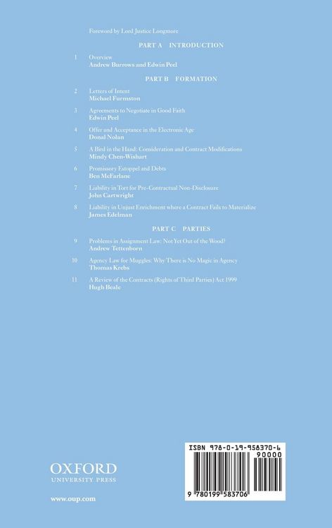 Produktbild: Contract Formation & Parties Onrlc