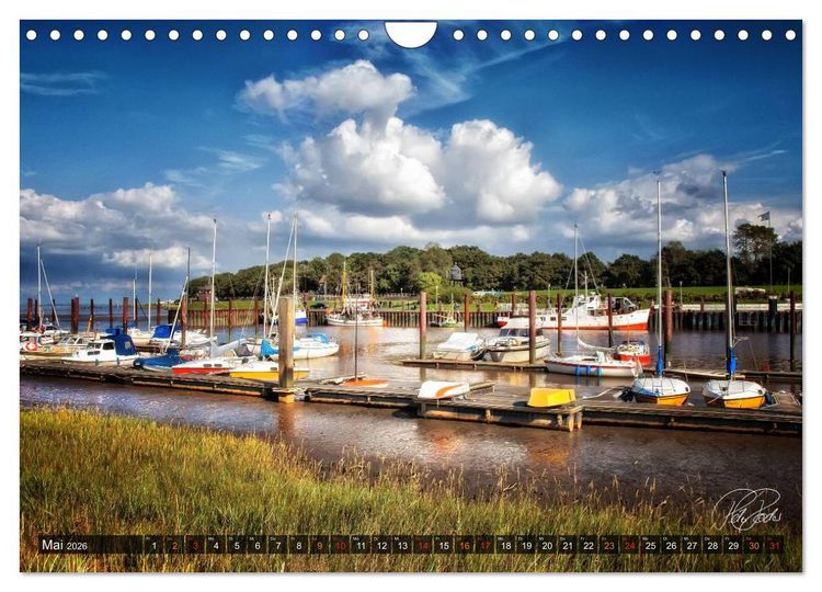 Produktbild: Friesland - Nordseebad Dangast / CH-Version (Wandkalender 2026 DIN A4 quer), CALVENDO Monatskalender