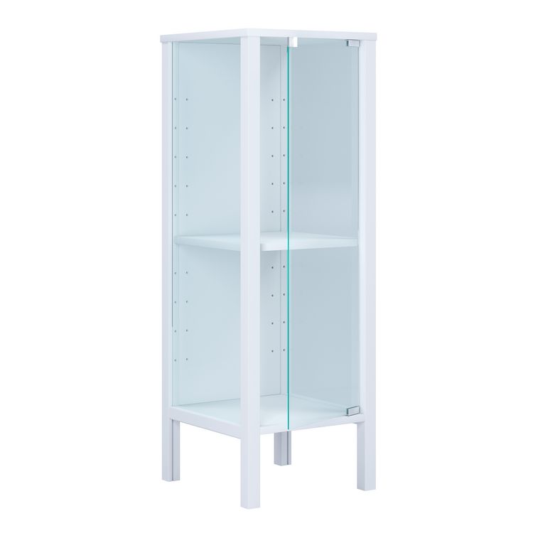 Produktbild: Glasvitrine Jensol S mit ESG Glas Regal stehend