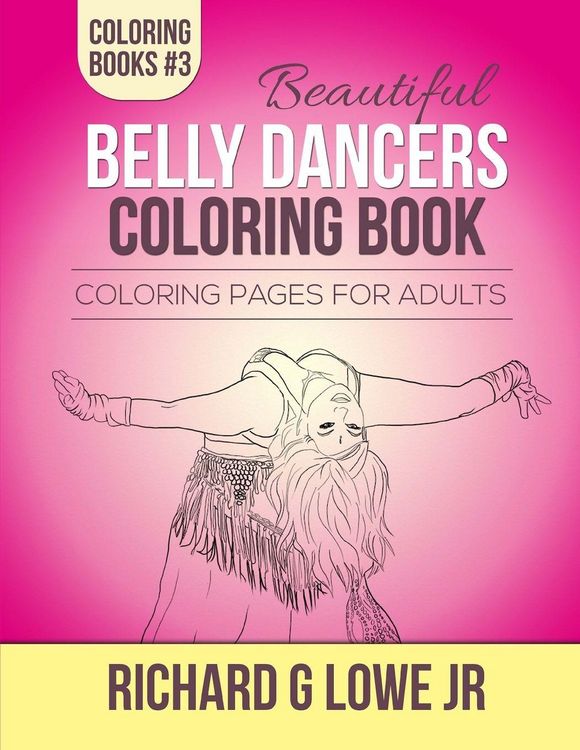 Produktbild: Beautiful Belly Dancers Coloring Book