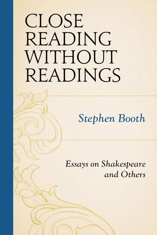 Produktbild: Close Reading without Readings