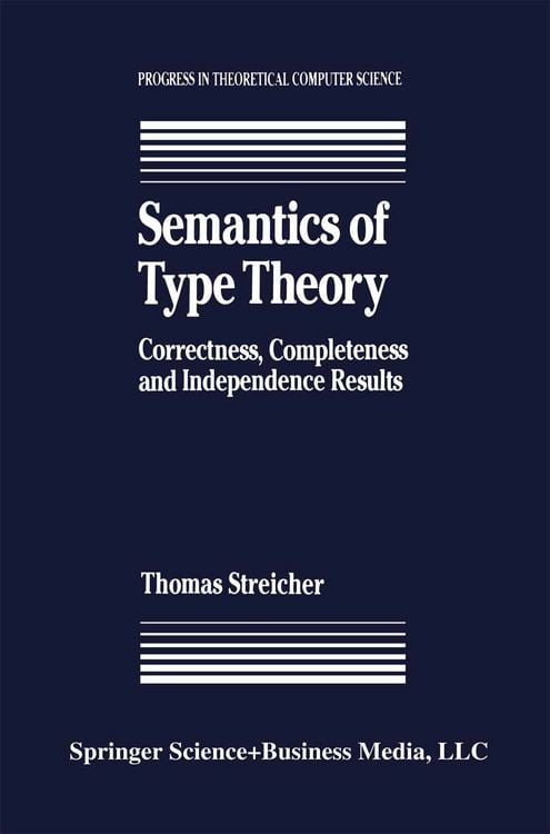 Produktbild: Semantics of Type Theory