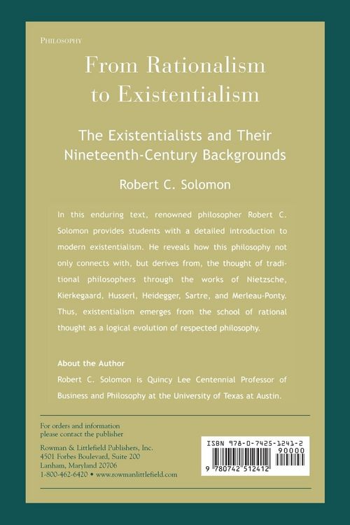 Produktbild: From Rationalism to Existentialism