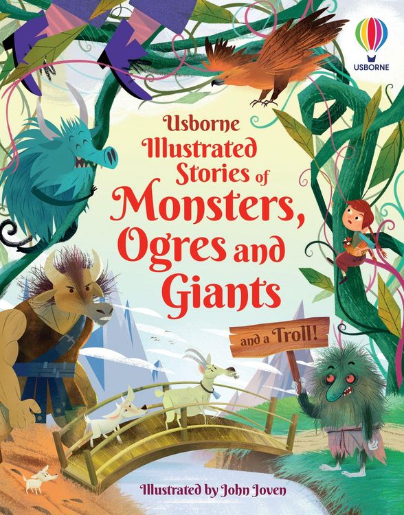Produktbild: Illustrated Stories of Monsters, Ogres and Giants (and a Troll)