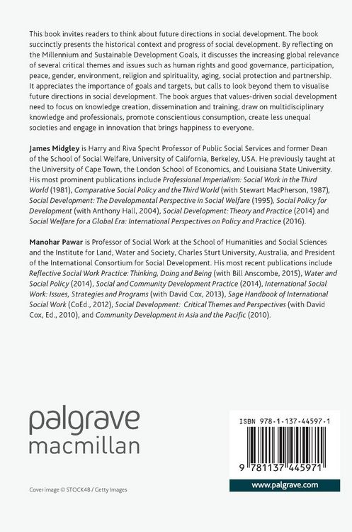 Produktbild: Future Directions in Social Development