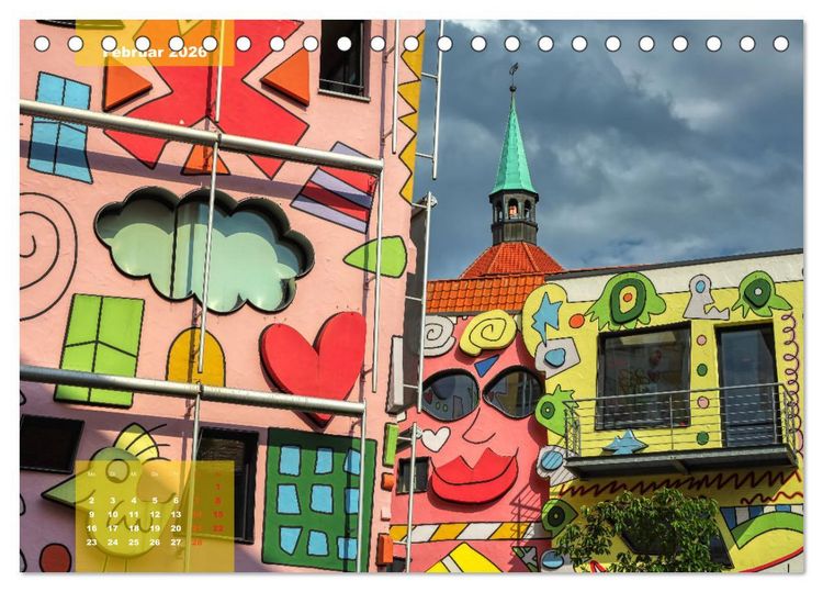 Produktbild: Braunschweiger Bilderbogen (Tischkalender 2026 DIN A5 quer), CALVENDO Monatskalender