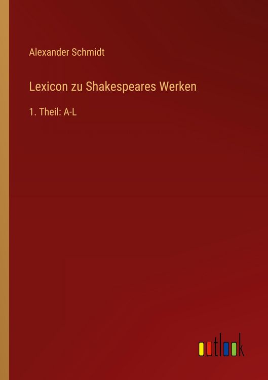 Produktbild: Lexicon zu Shakespeares Werken