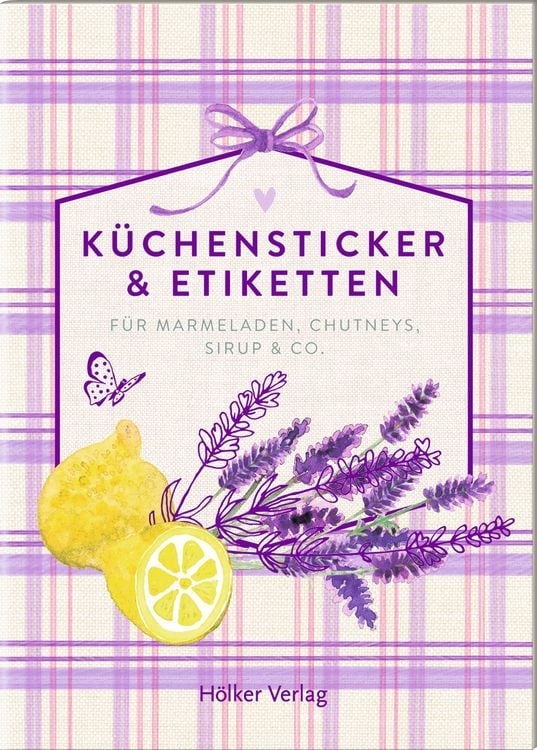 Produktbild: K&uuml;chensticker & Etiketten - Lavendel