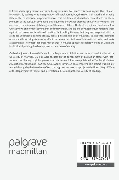 Produktbild: China's Challenge to Liberal Norms