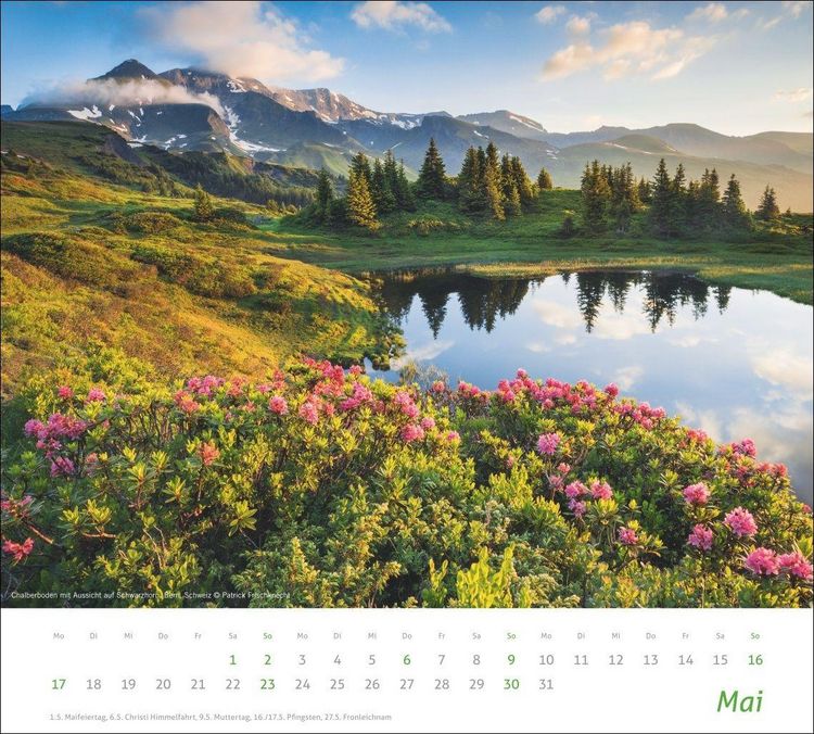 Produktbild: times&more Alpen Bildkalender 2027