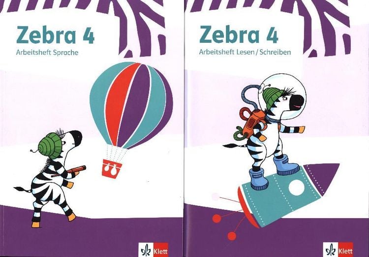 Bild vom Artikel Zebra 4. Paket: Arbeitsheft Lesen/Schreiben und Arbeitsheft Sprache Klasse 4 vom Autor 