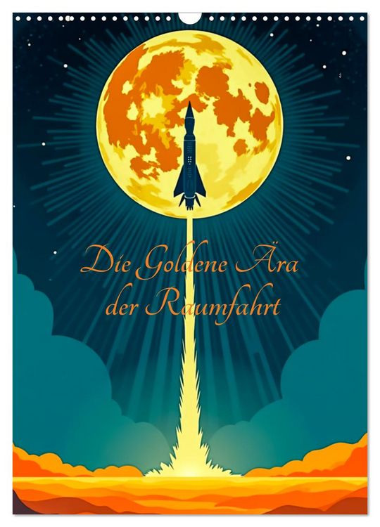 Produktbild: Die Goldene &Auml;ra der Raumfahrt (Wandkalender 2027 DIN A3 hoch), CALVENDO Monatskalender