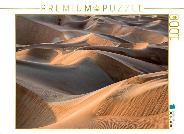 Produktbild: CALVENDO Puzzle Meer aus Sand | 1000 Teile Lege-Gr&ouml;&szlig;e 64x48cm Foto-Puzzle f&uuml;r gl&uuml;ckliche Stunden