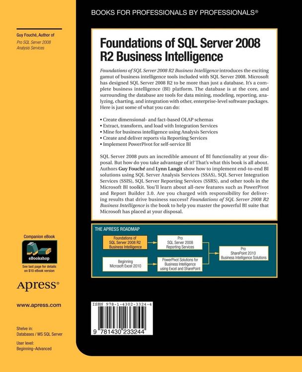Produktbild: Foundations of SQL Server 2008 R2 Business Intelligence