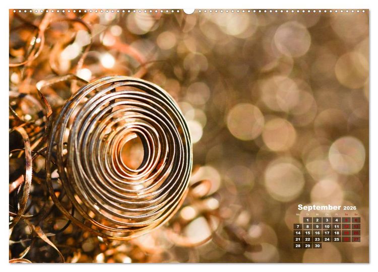 Produktbild: Metall - Schrott kunstvoll in Szene gesetzt (Wandkalender 2026 DIN A2 quer), CALVENDO Monatskalender