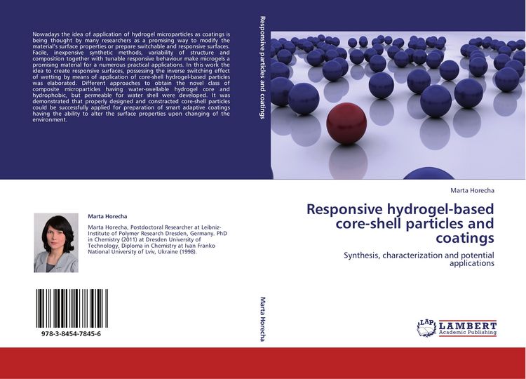 Produktbild: Responsive hydrogel-based core-shell particles and coatings