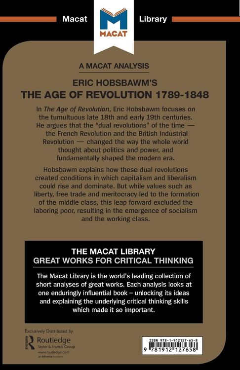 Produktbild: An Analysis of Eric Hobsbawm's The Age Of Revolution