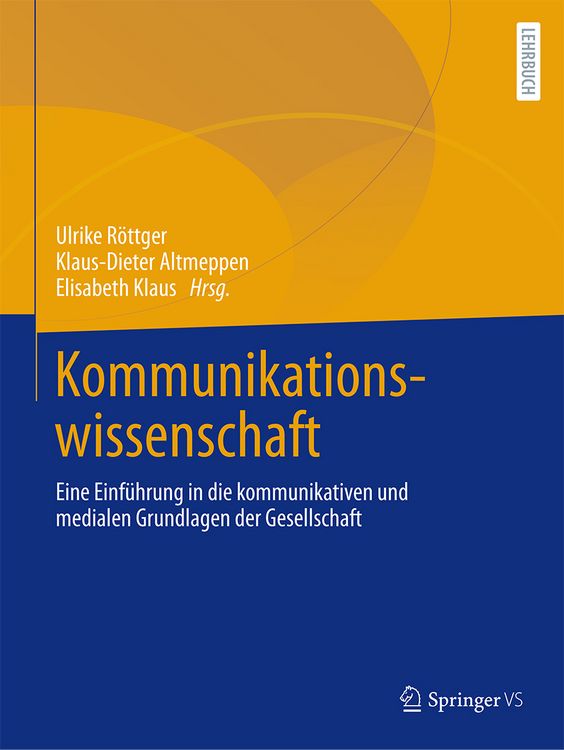 Produktbild: Kommunikationswissenschaft