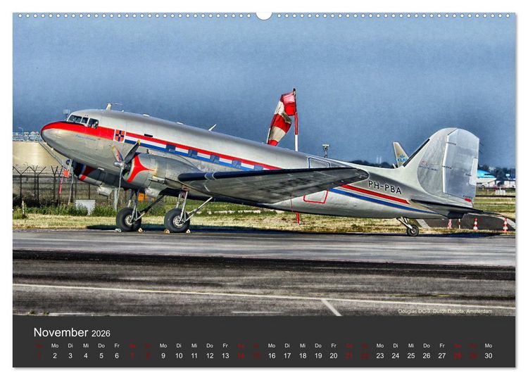 Produktbild: Art of Aviation - Kunstvolle Flugzeuge (hochwertiger Premium Wandkalender 2026 DIN A2 quer), Kunstdruck in Hochglanz