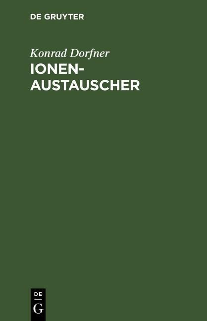 Produktbild: Ionenaustauscher