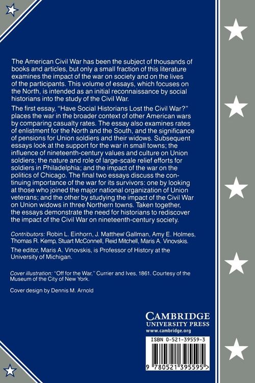 Produktbild: Toward a Social History of the American Civil War