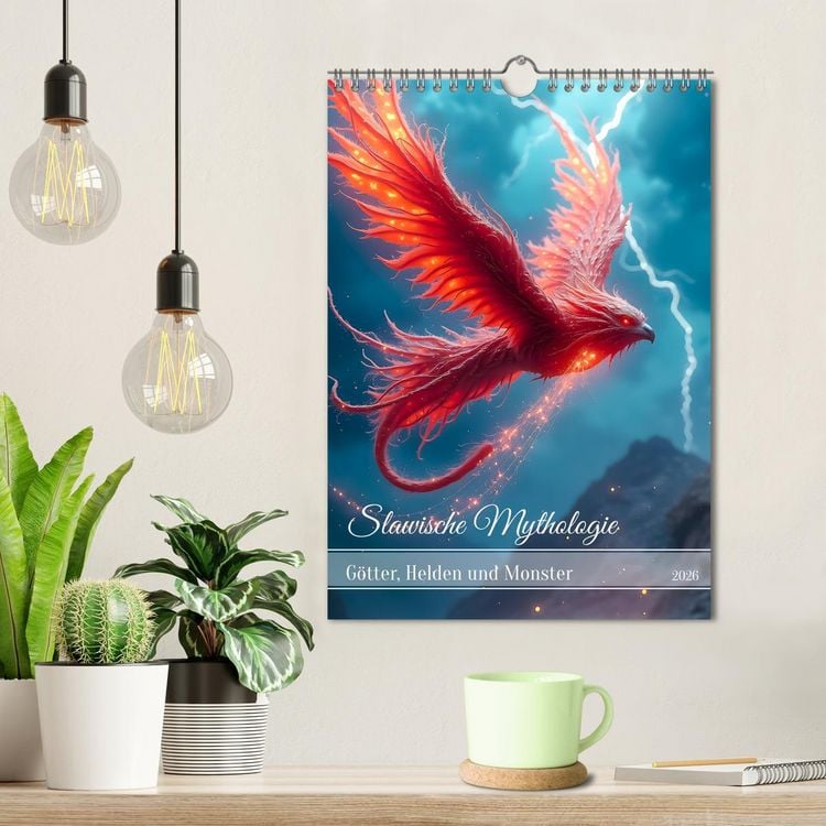 Produktbild: Slawische Mythologie - G&ouml;tter, Helden und Monster (Wandkalender 2026 DIN A4 hoch), CALVENDO Monatskalender