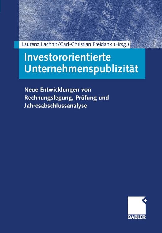 Produktbild: Investororientierte Unternehmenspublizit&auml;t