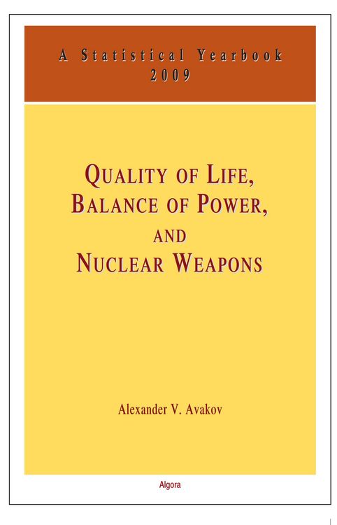 Produktbild: Quality of Life, Balance of Power, and Nuclear Weapons