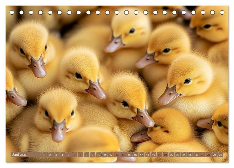 Produktbild: Kuschelblicke (Tischkalender 2026 DIN A5 quer), CALVENDO Monatskalender