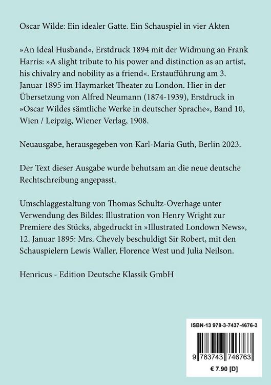 Produktbild: Ein idealer Gatte