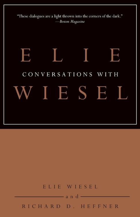 Produktbild: Conversations with Elie Wiesel