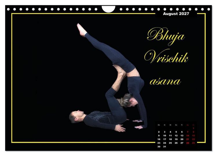 Produktbild: Yoga - Asana (Wandkalender 2027 DIN A4 quer), CALVENDO Monatskalender