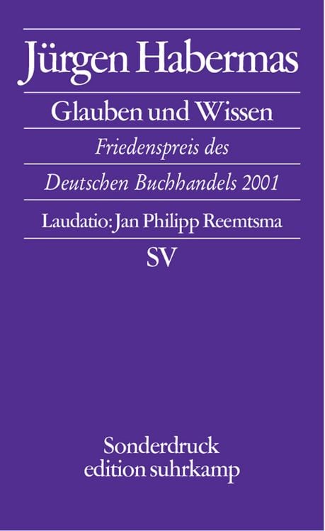Produktbild: Glauben und Wissen